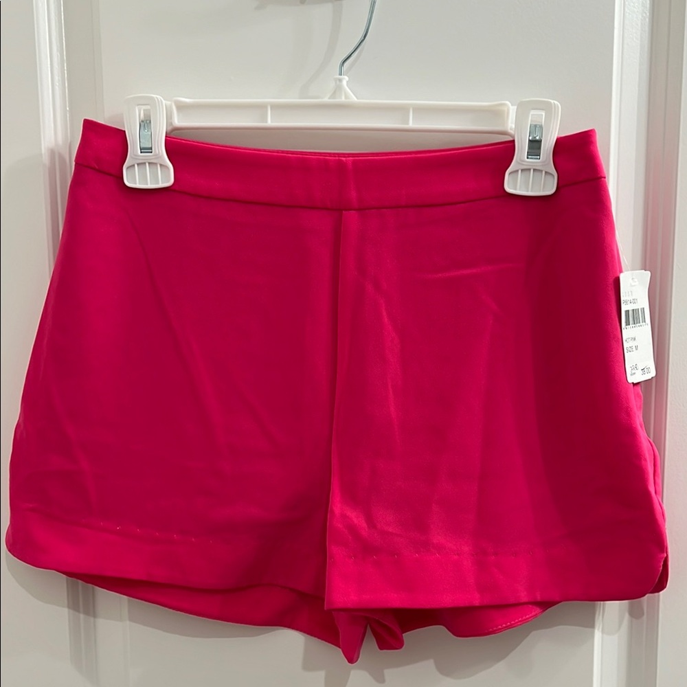 LUSH hot pink shorts. Purchased at Nordstrom